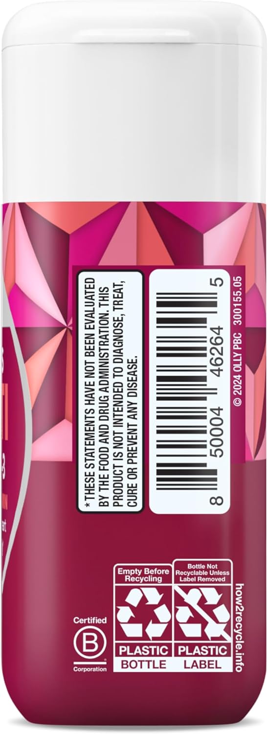 OLLY Ultra Strength Women's Multi Softgels, Overall Health and Immune Support, Omega-3s, Iron, Vitamins A, D, C, E, B12, Daily Multivitamin, 30 Day Supply - 60 Count - Image 8