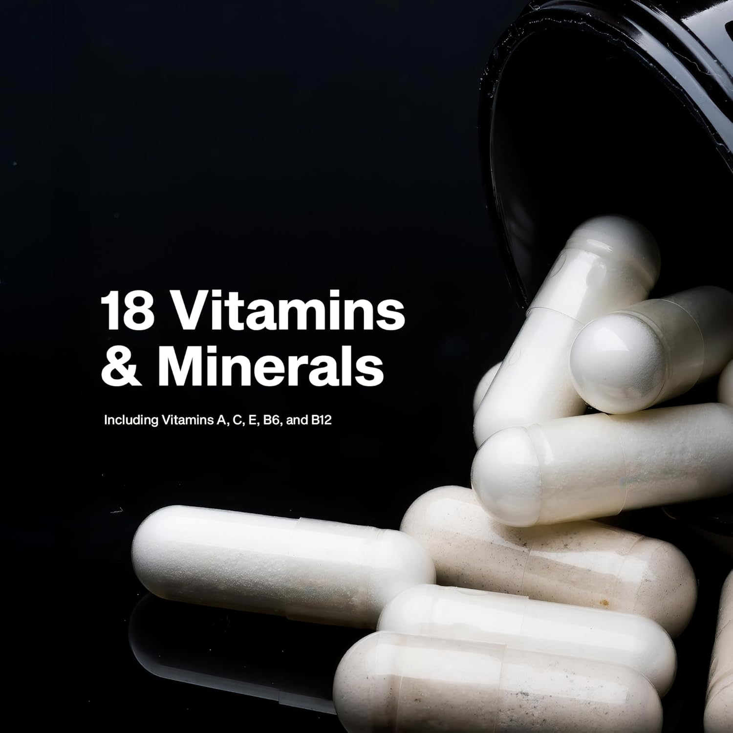 MuscleTech Platinum Multivitamins for Men & Women - Multi-Vitamin Supplement for Immune Support - 18 Vitamins & Minerals, Vitamin A C D E B6 B12 - Daily Workout Supplements for Men - 90 Capsules - Image 3
