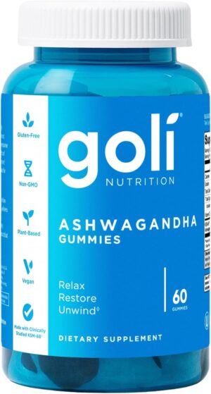 Goli Ashwagandha & Vitamin D G...