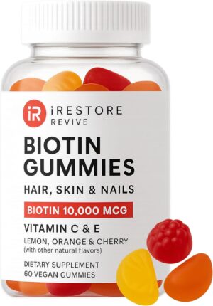 iRestore Biotin Gummies 10,000 mcg ...