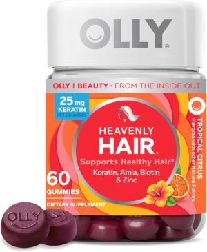 OLLY Heavenly Hair Gummy, Supports ...