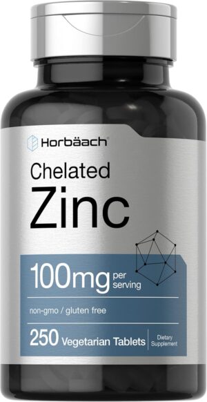 Horbäach Chelated Zinc Supplement ...