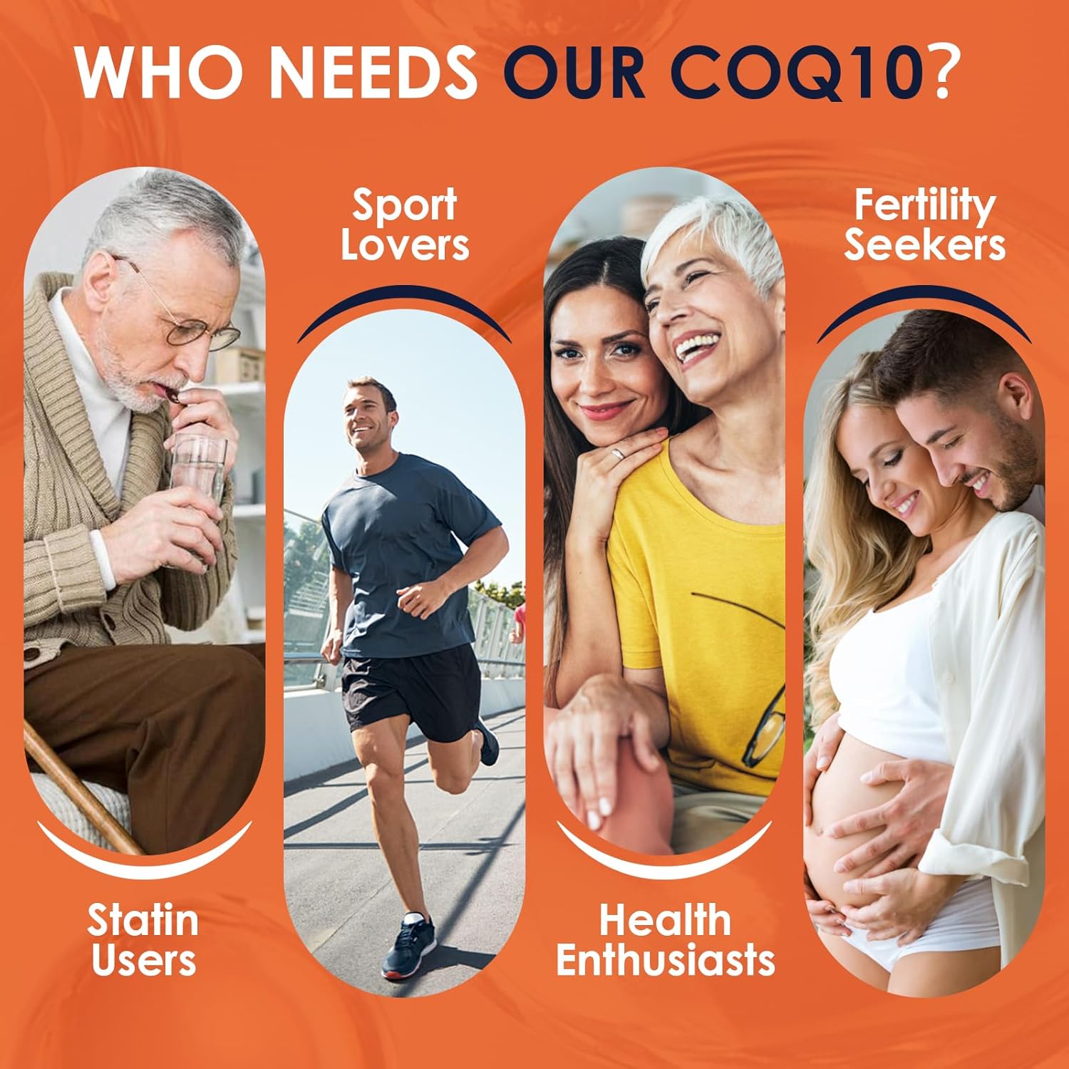 NATURE TARGET Ubiquinol CoQ10 200mg softgels with PQQ & Turmeric, High Absorption Coenzyme Q10 Supplement with ALA & Black Pepper, Antioxidant for Heart & Brain Health, Energy Production, 120 Count - Image 7