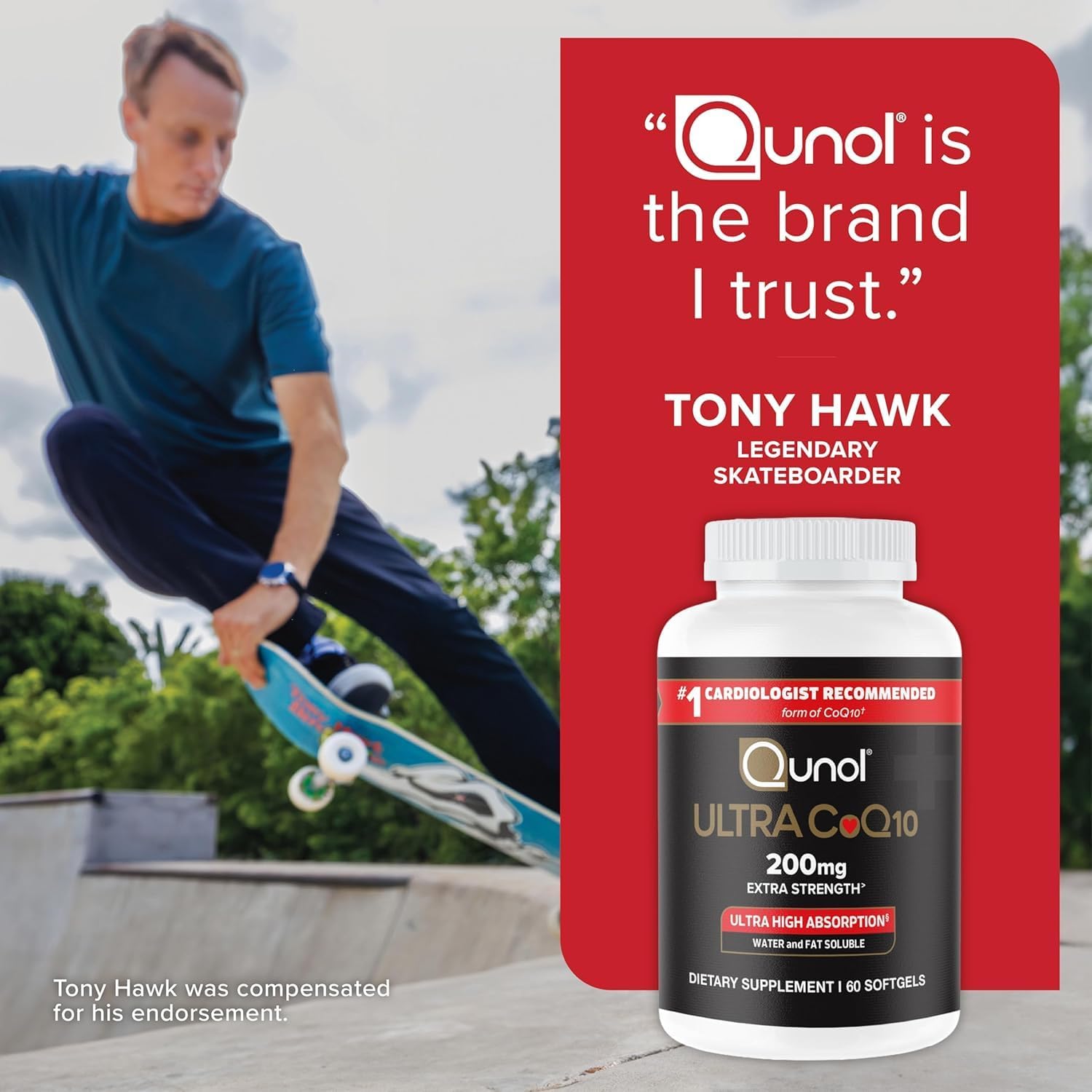 Qunol CoQ10 200mg Softgels, Ultra CoQ10 - Ultra High Absorption Coenzyme Q10 Supplements - Antioxidant Supplement for Vascular and Heart Health & Energy Production, 90 Count - Image 7