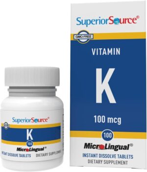Superior Source Vitamin K 100 mcg &...