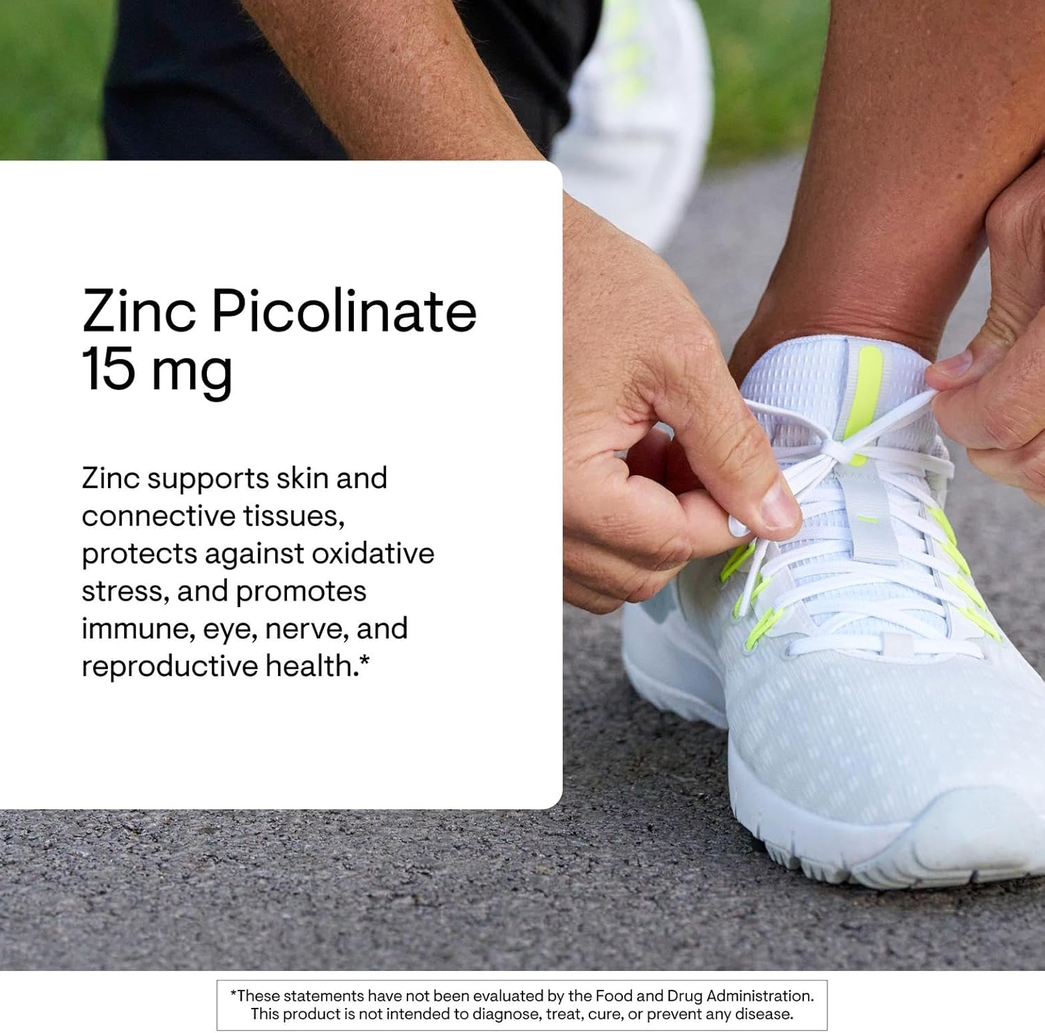 THORNE - Zinc Picolinate 15 mg - Highly Absorbable Zinc Supplement - Supports Immune System, Eye, Skin & Reproductive Health* - Third-Party Certified - Gluten, Dairy & Soy-Free - 60 Capsules - Image 3