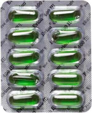 50 Evion Capsules Vitamin E For Glo...