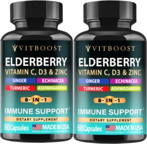 2 Pack Elderberry Immune Support Su...