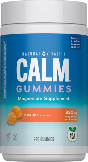 Natural Vitality Calm Magnesium Gum...