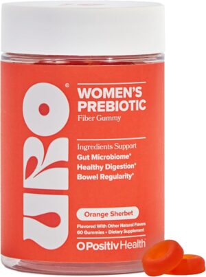 O Positiv URO Fiber Gummies for Adu...