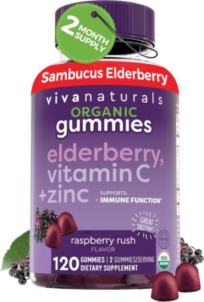 Elderberry Vitamin C and Zinc Immun...