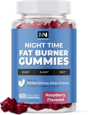Night Time Fat Burner Gummies, Slee...