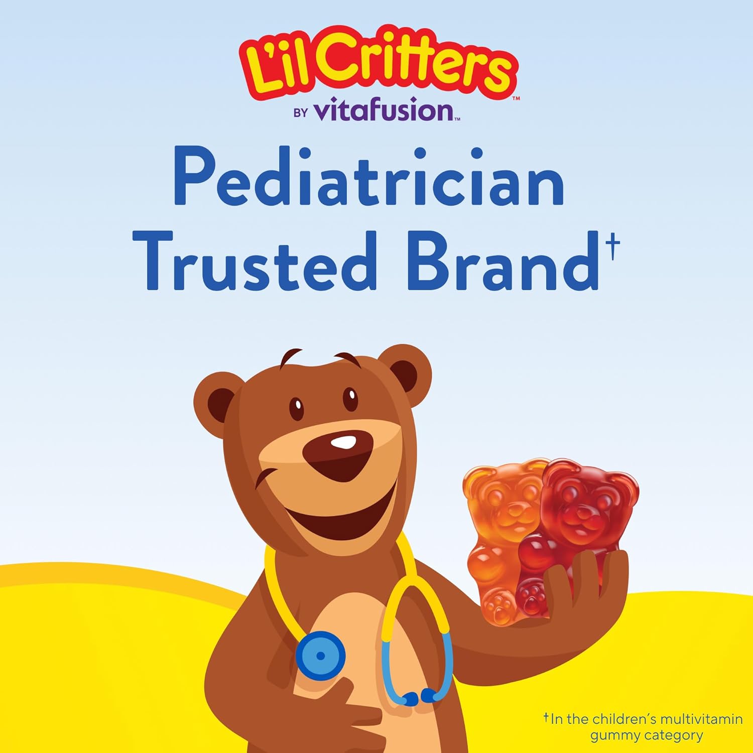 L'il Critters Gummy Vites Daily Kids Multivitamins Assorted Fruit Flavors for Ages 2+ Toddlers & Kids, Gummy Vitamin with Vitamin C and D, 95-190 Day Supply, 190 Gummies - Image 9
