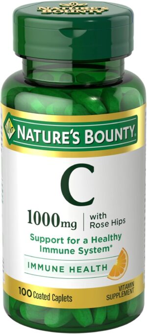 Nature’s Bounty Vitamin C + Rose ...