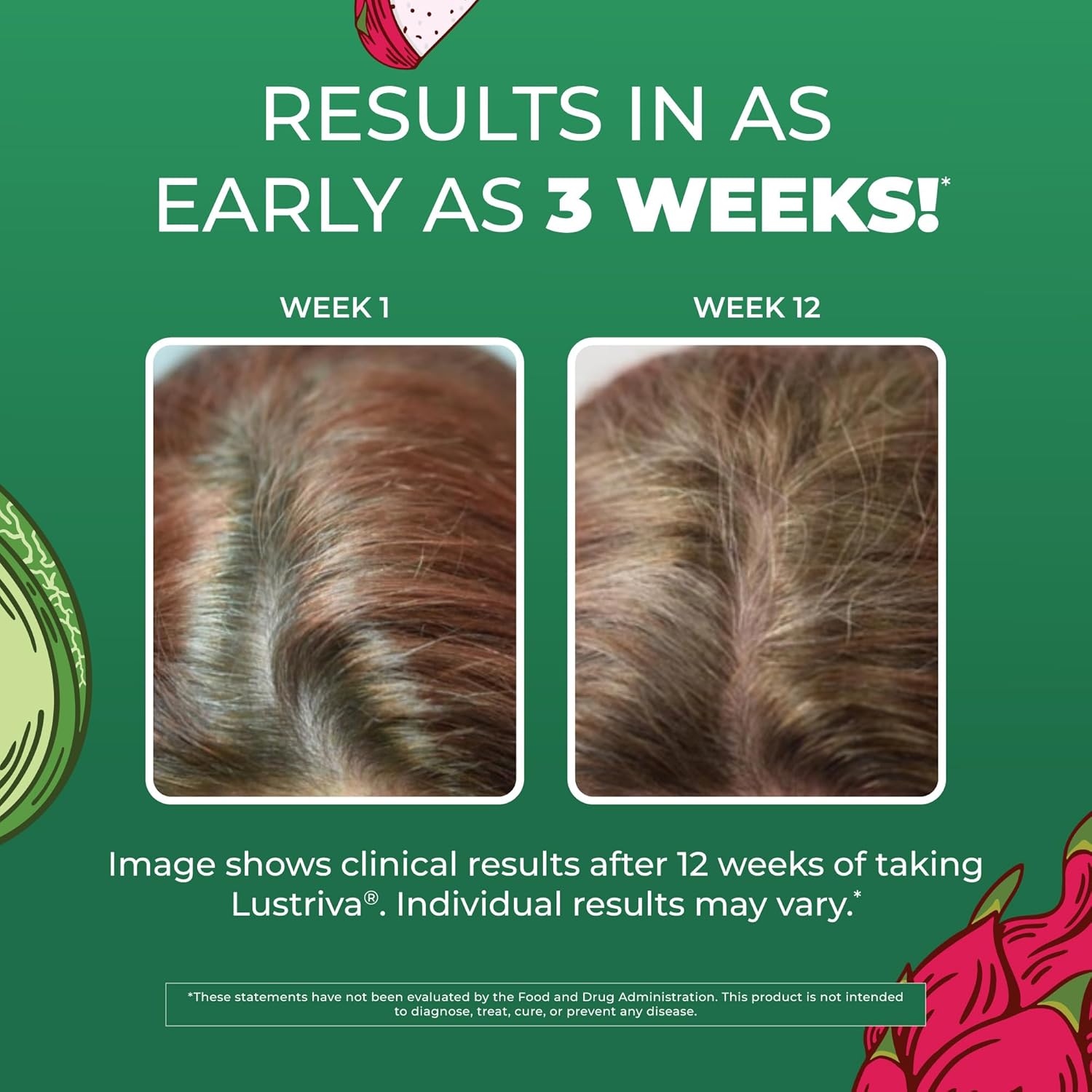 MARYRUTH'S Liquid Multivitamin + Hair Growth | Clinically Tested in Women for Thicker Hair & Facial Wrinkles | Biotin 10000mcg | Lustriva Hair Growth Supplements | Skin Care | Ages 18+ | 30 Fl Oz - Image 3