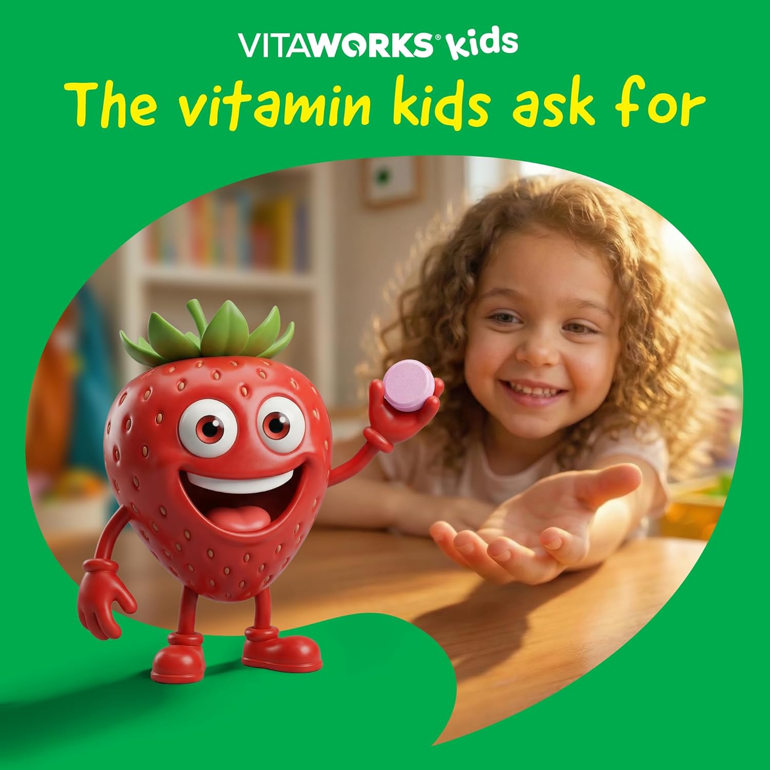 Kids Multivitamin with Iron & Minerals Chewable Tablets - Mixed Fruit Flavor - Vegetarian, GMO-Free, Nut Free - Dietary Supplement - Digestive Support for Children - 120 Chewables - Image 8