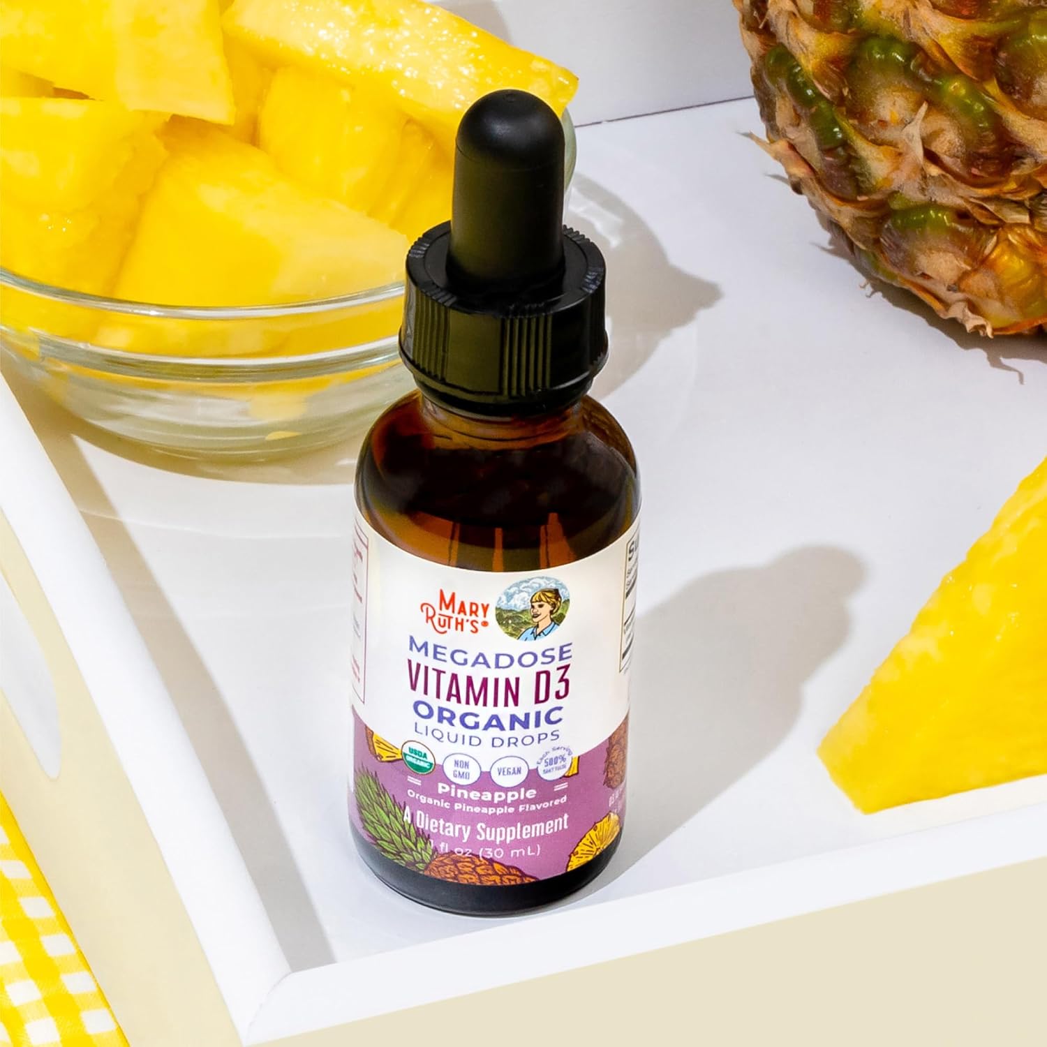 MARYRUTH'S Vitamin D3 Liquid Drops | Megadose 4000 IU | USDA Organic Liquid Vitamin D Spray for Adults & Kids | Immune Support & Bone Health | Vegan | Gluten Free | Non-GMO | 30 Servings - Image 10