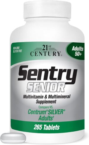 21st Century Sentry Senior Tablets,...