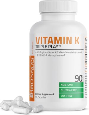 Bronson Vitamin K Triple Play (Vita...