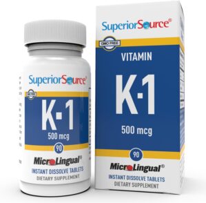 Superior Source Vitamin K1 500 mcg ...