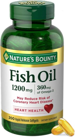 Nature’s Bounty Fish Oil Omeg...