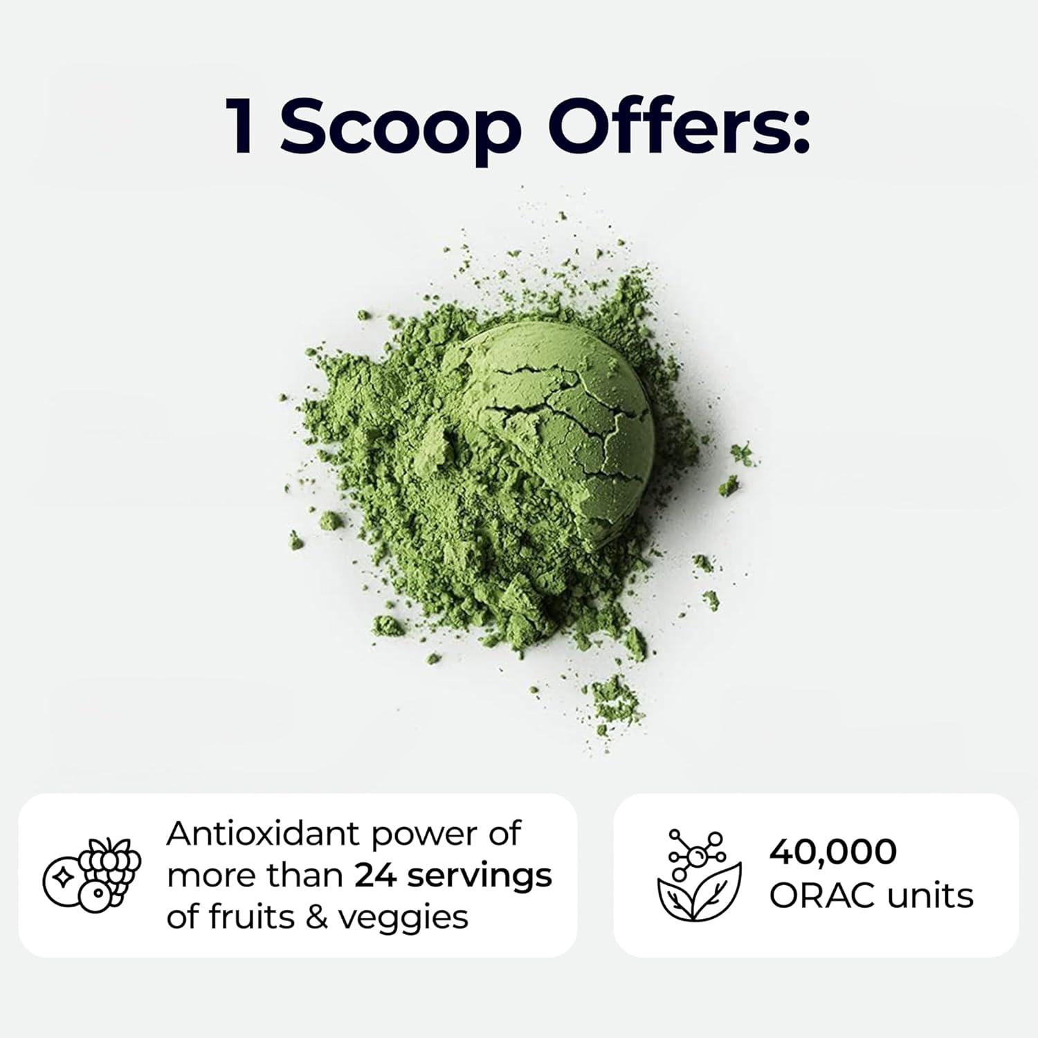 Paradise, ORAC Energy Greens Powder Extract, Super Antioxidants, Probiotics for Gut Health & Digestion, Vitamin C for Immunity, with Spirulina & Chlorella, Non-GMO, Gluten Free, 60 Servings - Image 5
