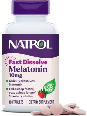 Natrol Melatonin 10mg Fast Dissolve...