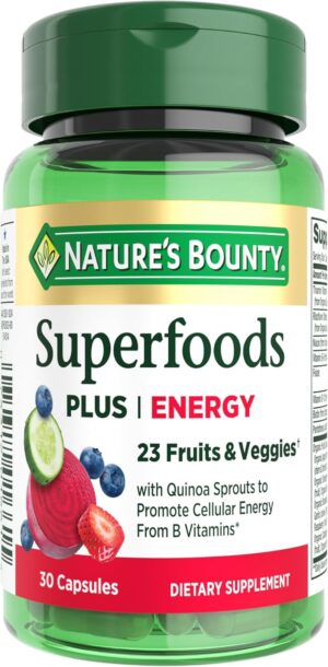 Nature’s Bounty Superfoods Plus E...