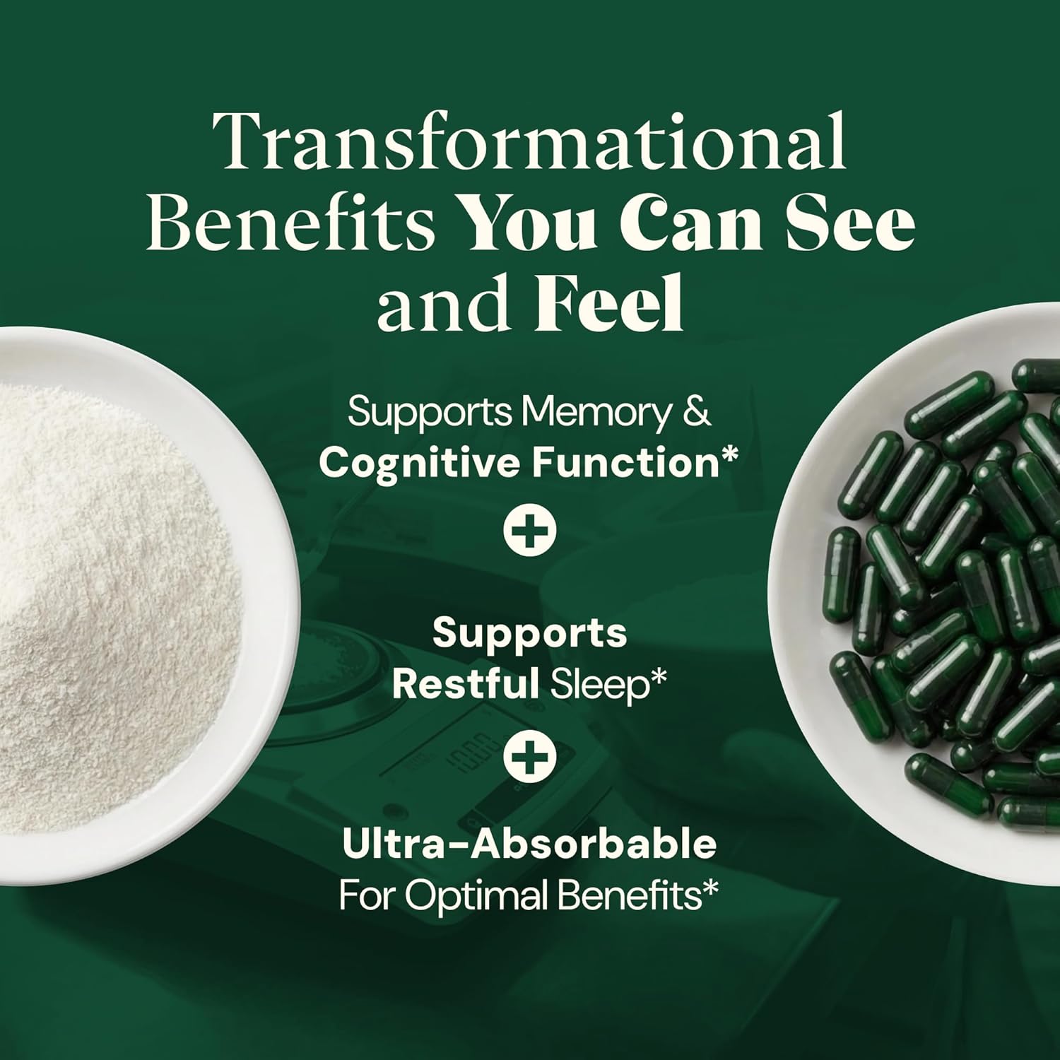 Magnesium L-Threonate with Apigenin, Valerian Root & L-Theanine – No Melatonin Restful Sleep & Brain Supplement – Clinically Studied 7-Ingredient Formula – Memory & Focus – 60 Capsules - Image 8