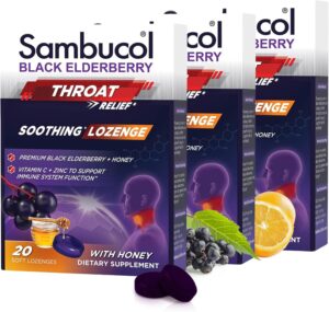 Sambucol Black Elderberry Throat Lo...