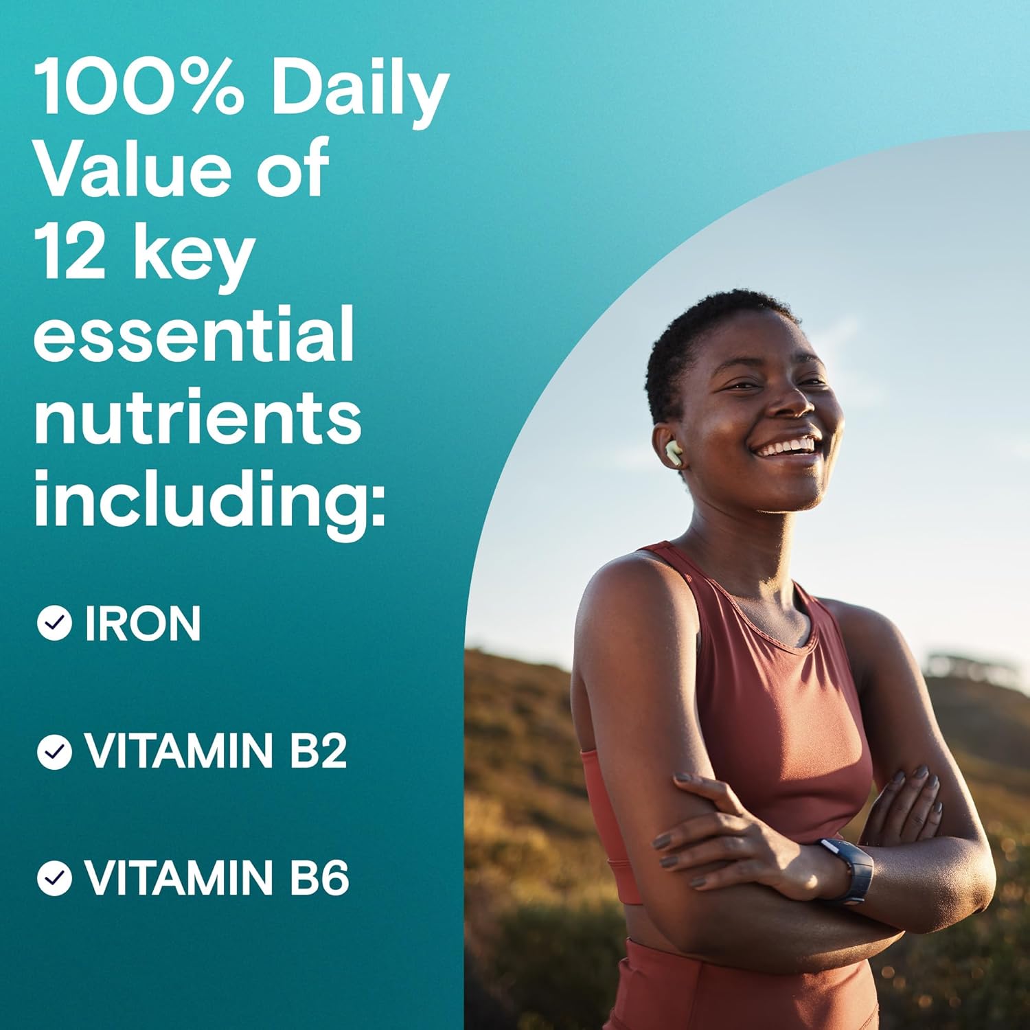 One A Day Women's Active Metabolism Daily Essential, Multivitamin for Women, Metabolism Support, Vitamins for Women with All 8 B-Vitamins, Vitamin D, Magnesium & More,120 Count - Image 3