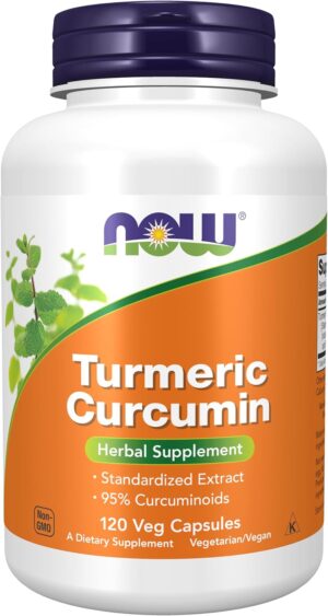 NOW Foods Supplements, Turmeric Cur...