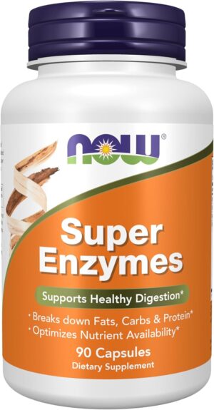 NOW Supplements, Super Enzymes, For...