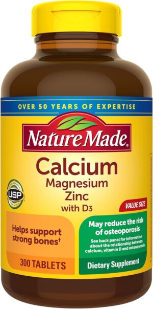 Nature Made Calcium Magnesium Zinc ...