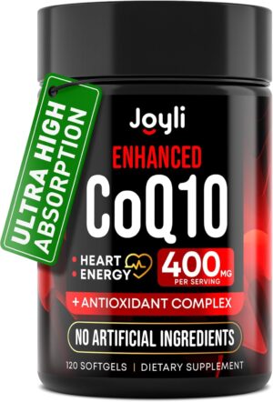 CoQ10 400mg Softgels – High A...