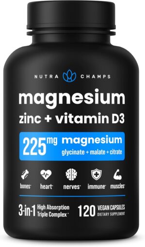 Magnesium Zinc & Vitamin D3 Su...