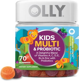 OLLY Kids Multivitamin & Probi...