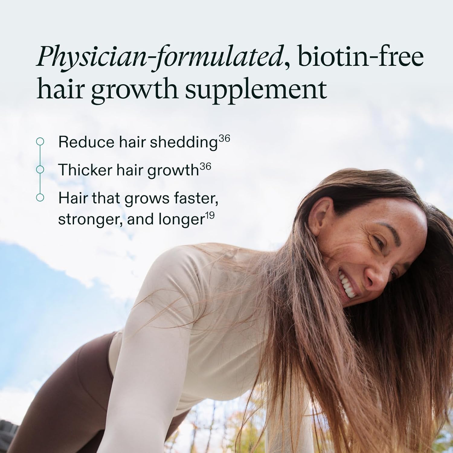 Nutrafol Women's Hair Growth Supplements, for Women 18-44 Years Old, Clinically Tested for Visibly Thicker, Stronger Hair, 100% Vegan Ingredients, Dermatologist Recommended - 1 Month Supply - Image 3