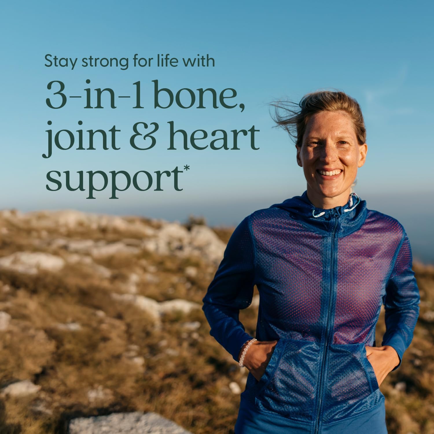 New Chapter Calcium Supplement - Bone Strength Plant-Based USDA Organic Calcium with Magnesium, Vitamin D3+K2, for Bone Health & Joint Mobility, Heart Support, 905 mg dose - 120 Slim Tablets - Image 2