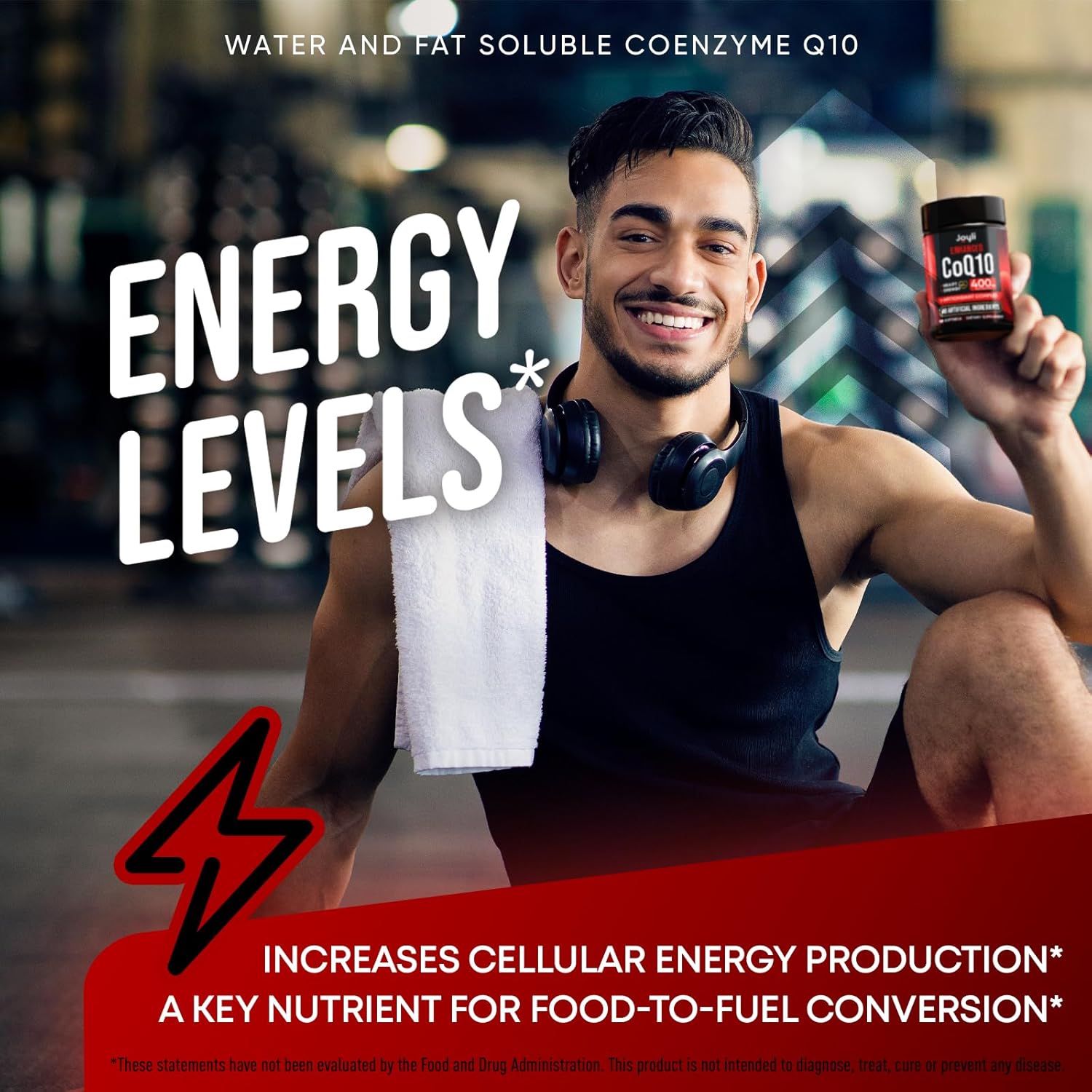 CoQ10 400mg Softgels - High Absorption Co Q10, 400mg Softgels for Heart Health & Energy Production - Enhanced Co Q 10 Supplement with Antioxidants and Flaxseed Oil - CoQ10 400 mg per Serving - Image 4