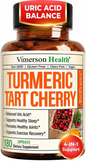 Tart Cherry Capsules – 4-in-1 Tur...