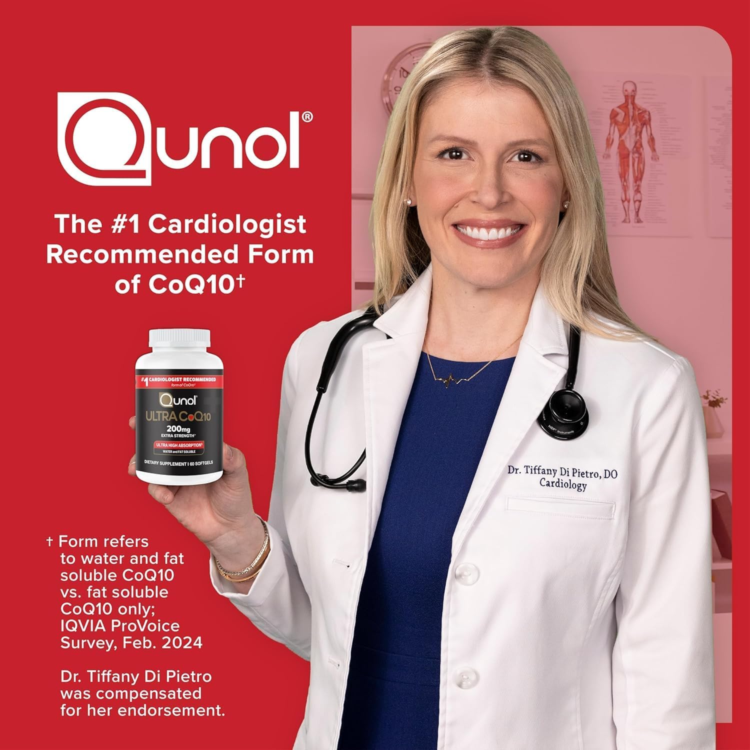 Qunol CoQ10 200mg Softgels, Ultra CoQ10 - Ultra High Absorption Coenzyme Q10 Supplements - Antioxidant Supplement for Vascular and Heart Health & Energy Production, 90 Count - Image 5