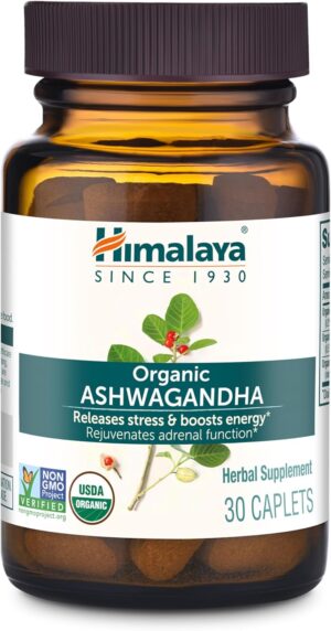 Himalaya Organic Ashwagandha Root, ...