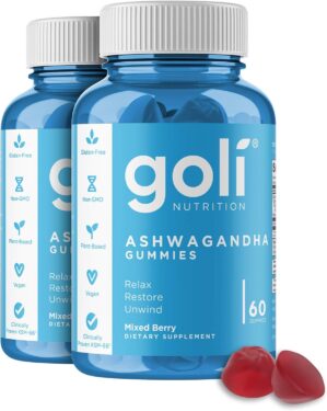 Goli Ashwagandha & Vitamin D G...