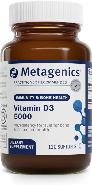 Metagenics Vitamin D3 5000 IU Suppl...