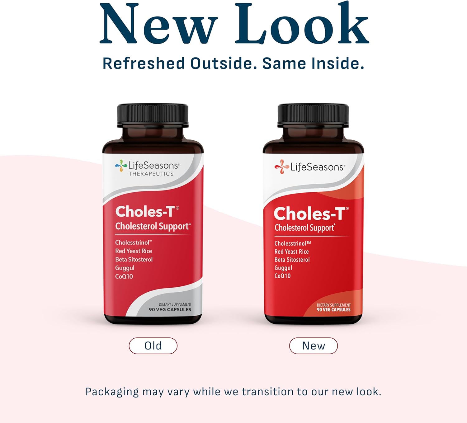LifeSeasons Choles-T - Cholesterol Support Supplement - Supports Healthy Cholesterol Levels & Enhances Liver Function - Red Yeast Rice, CoQ10, Guggul & Phytosterols - 90 Capsules / 30-Day Supply - Image 6