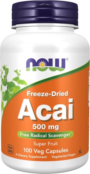 NOW Foods Supplements, Acai 500 mg,...