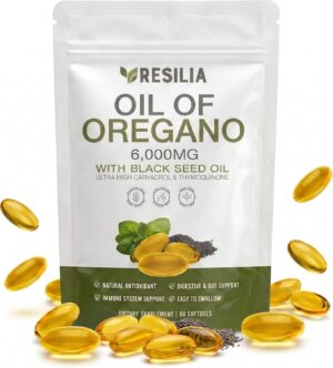 Resilia Softgels with Black Seed Oi...
