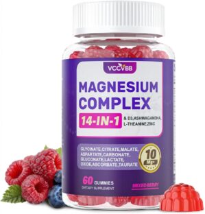 Magnesium Complex Gummies, Ashwagan...