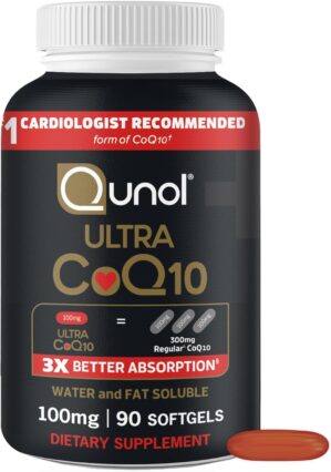 Qunol Ultra CoQ10 100mg Softgels- 3...